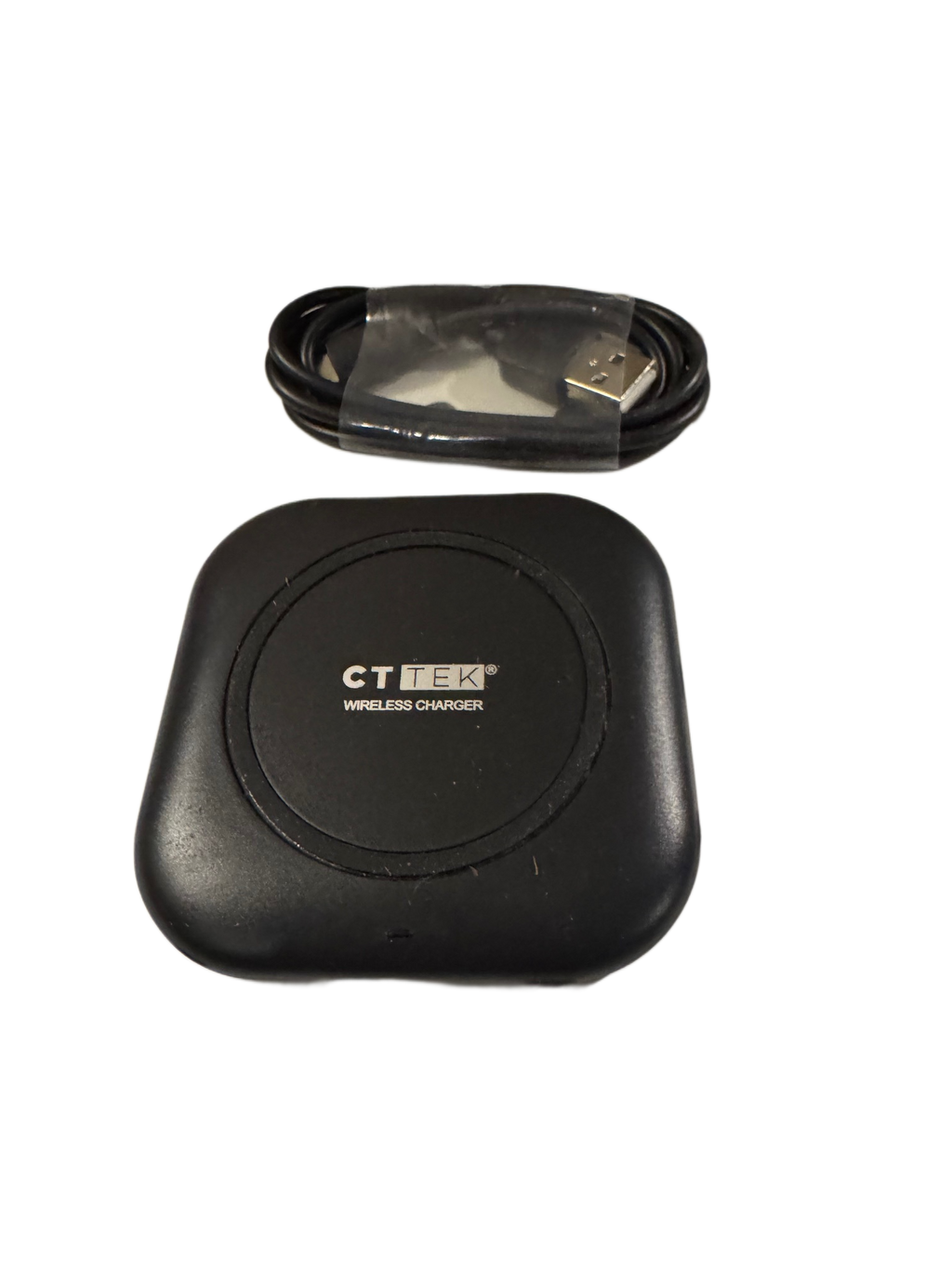 Share CT TEK Wireless Phone Charger BEBQ020 Qi Fast Charging Pad Black NEW