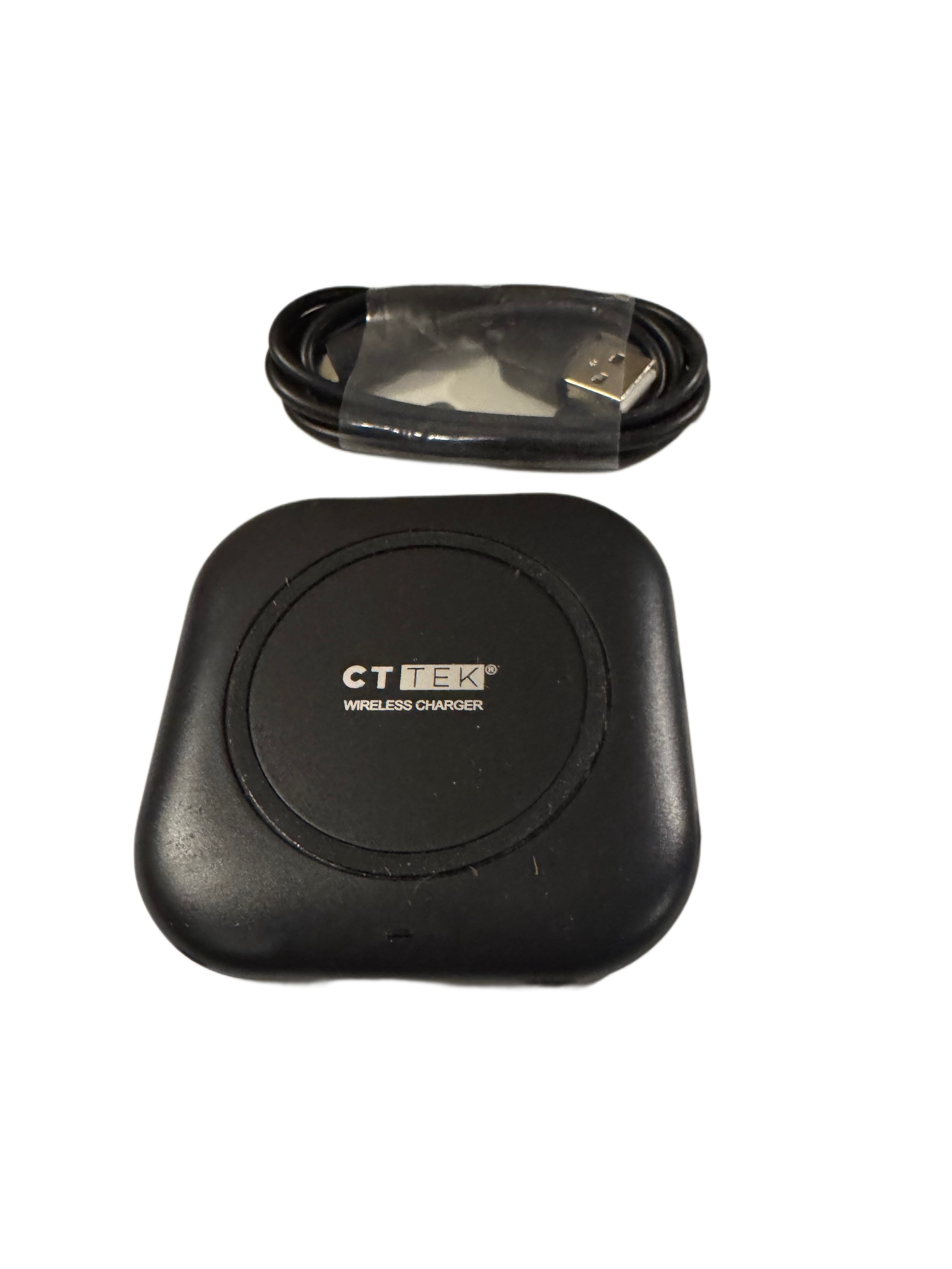 Share CT TEK Wireless Phone Charger BEBQ020 Qi Fast Charging Pad Black NEW