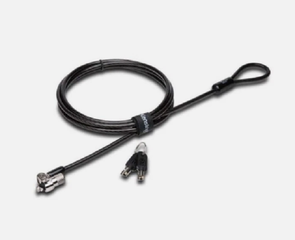 Kensington K67891US Laptop Computer Lock Pro Round Key T-Bar Lock, Black