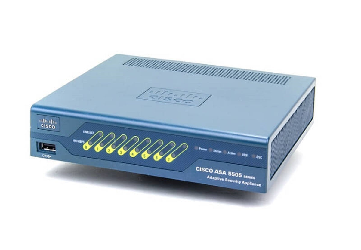 OEM Cisco ASA5505-K9 Security Appliance with Integrated 8-Port Ethernet Switch