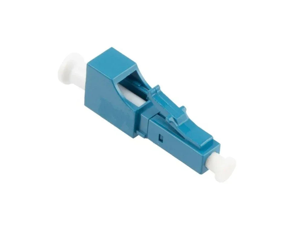 LC/UPC 5dB Fiber Optic Attenuator | Single Mode Build-Out Adapter Blue