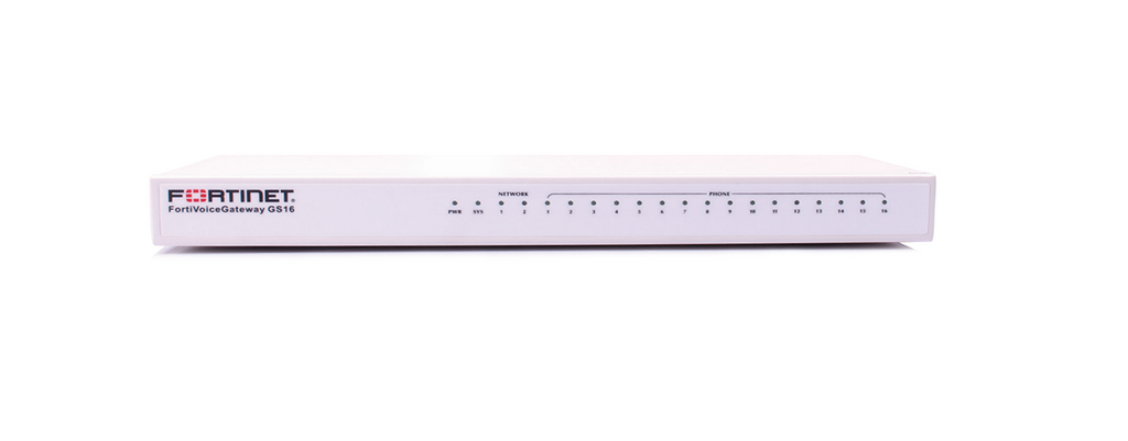 Fortinet FortiVoice FVG-GS16 Gateway – 16 Port FXS VoIP Gateway NIB