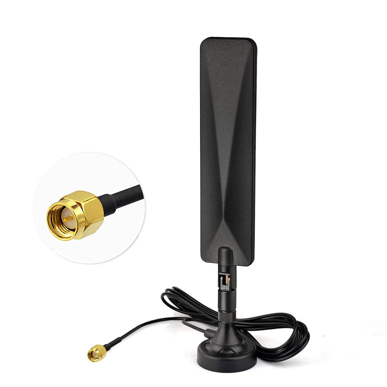 Universal 3G / 4G / LTE 5dBi Paddle Antenna with SMA Magnetic Base