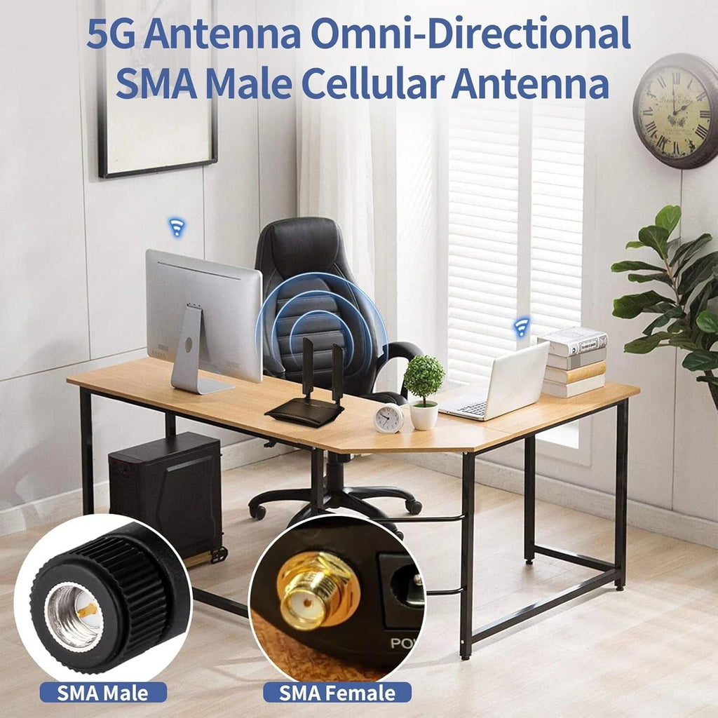 5G 8dBi Omni SMA Male Paddle Antenna 700-3500MHz for LTE CPE Router Signal Boost